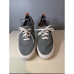 Sperry STS85175 Women's Gray Canvas Lace Up Sneakers Shoes Size 9.5